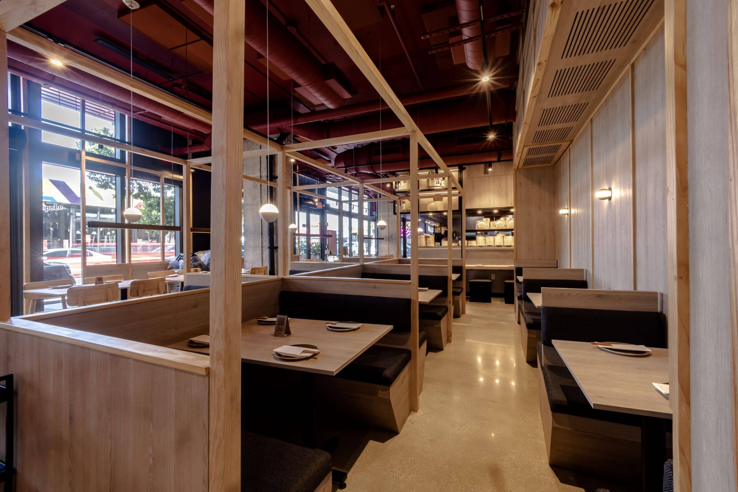 Udon wynwood Restaurant interior buildout